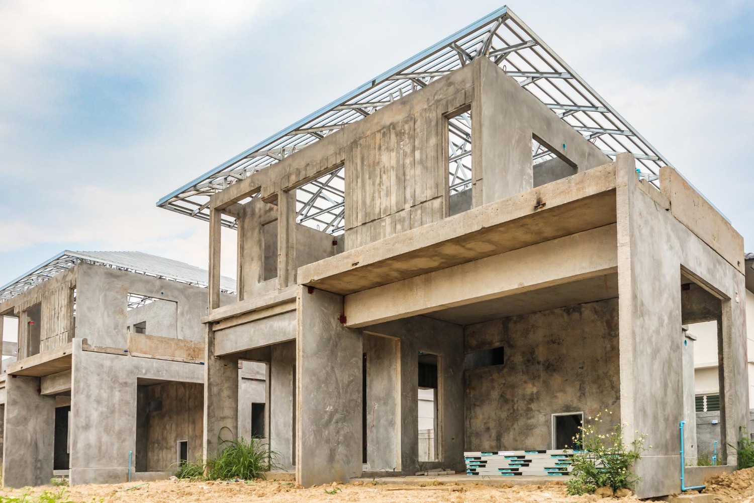 maisons en béton