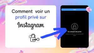 comment voir un profil privé sur instagram