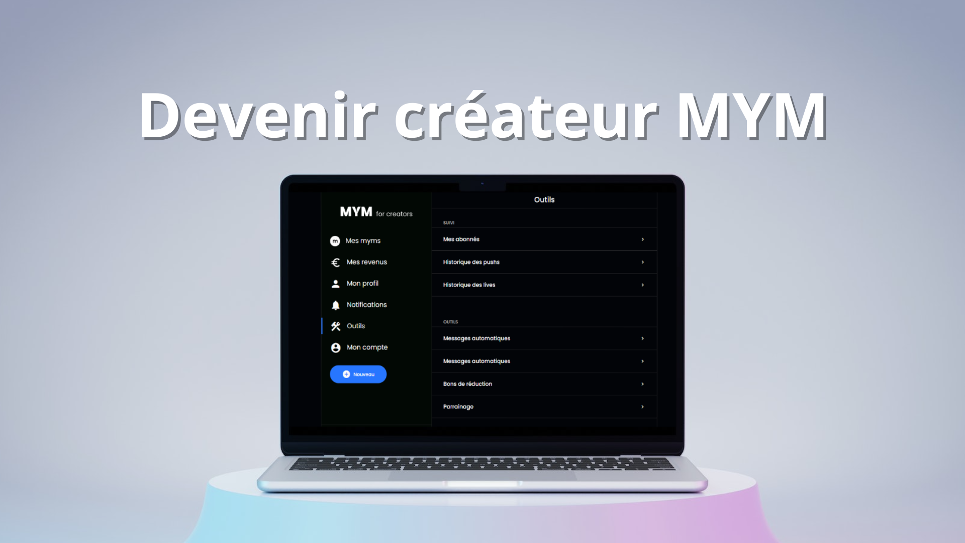 devenir createur mym