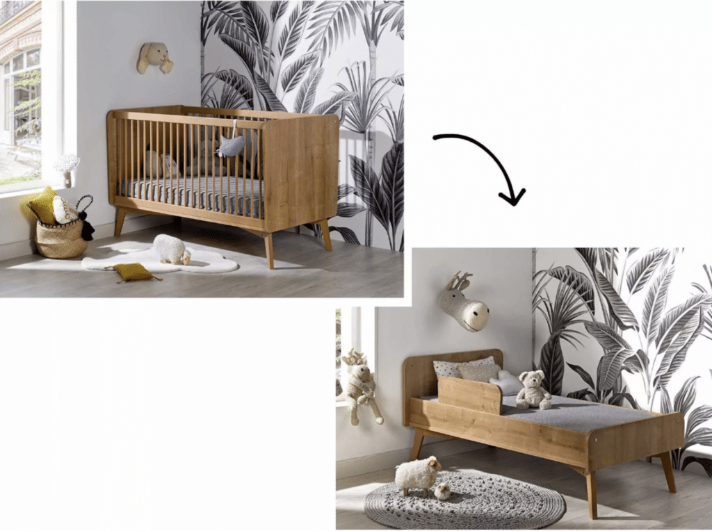 mobilier évolutif bébé